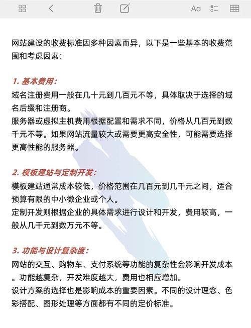 手機網(wǎng)站建設費用受多因素影響，從六個角度深入分析報價內容
